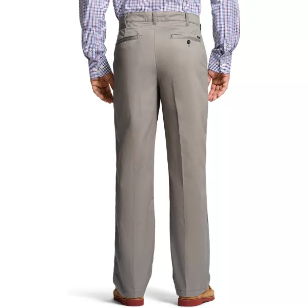 IZOD Men's Performance Stretch Classic Fit Flat Front Chino Pant