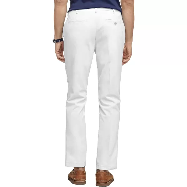 IZOD Men's Performance Stretch Straight Fit Flat Front Chino Pant
