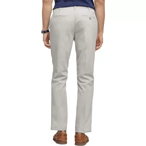 IZOD Men's Performance Stretch Straight Fit Flat Front Chino Pant