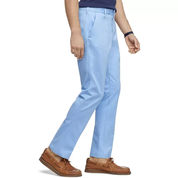 IZOD Men's Performance Stretch Straight Fit Flat Front Chino Pant