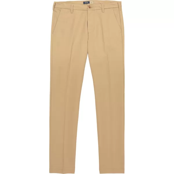 IZOD Men's Performance Stretch Straight Fit Flat Front Chino Pant