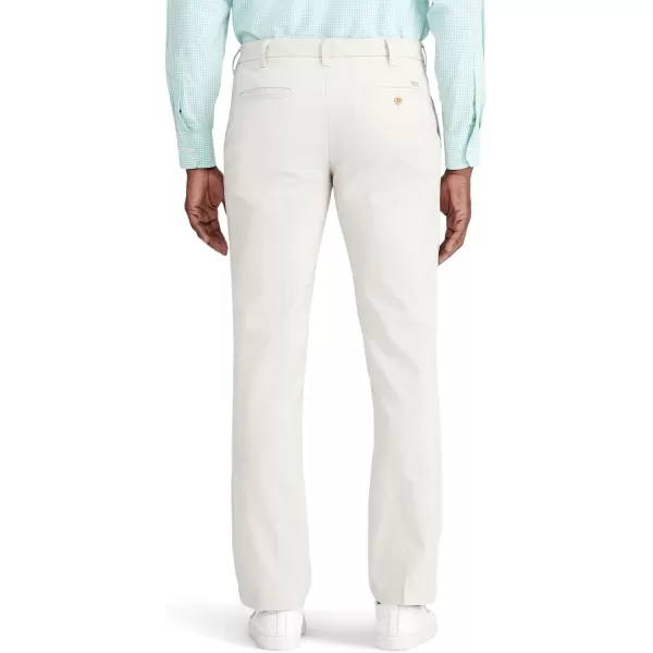 IZOD Men's Performance Stretch Straight Fit Flat Front Chino Pant
