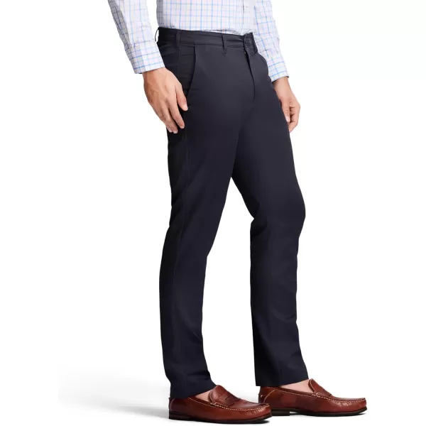 IZOD Men's Performance Stretch Straight Fit Flat Front Chino Pant