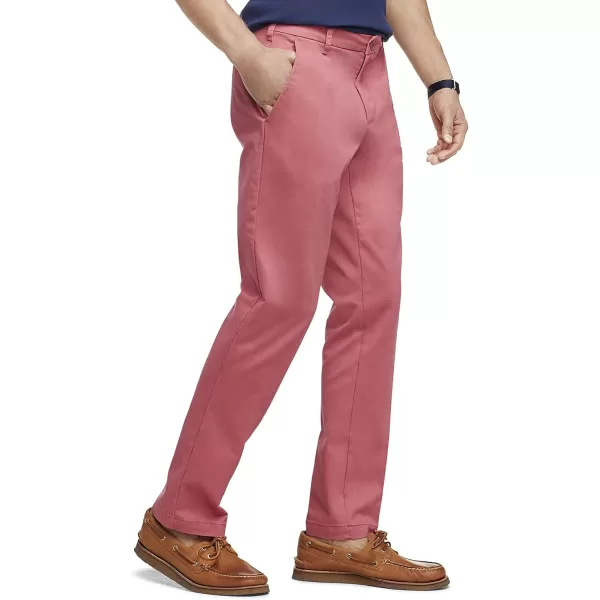 IZOD Men's Performance Stretch Straight Fit Flat Front Chino Pant