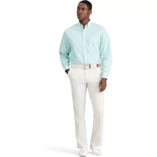 IZOD Men's Performance Stretch Straight Fit Flat Front Chino Pant