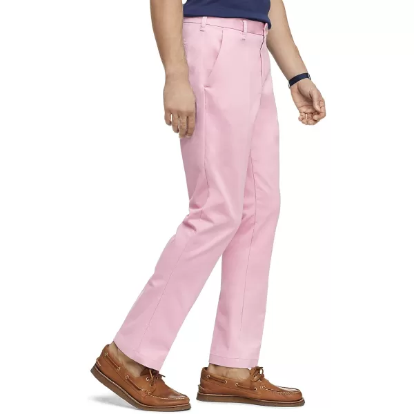 IZOD Men's Performance Stretch Straight Fit Flat Front Chino Pant