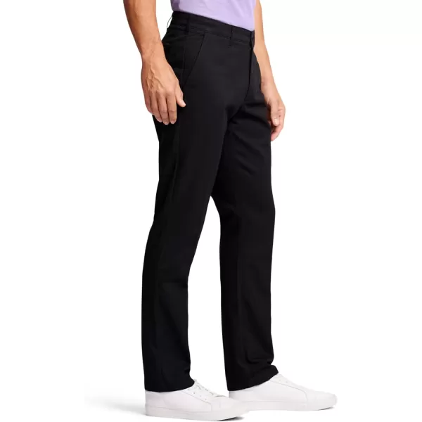 IZOD Men's Performance Stretch Straight Fit Flat Front Chino Pant
