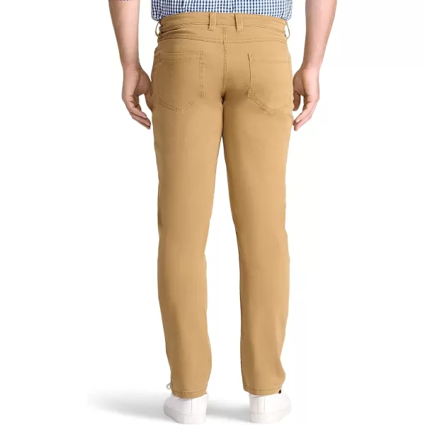 IZOD Men's Saltwater Stretch Flat-Front Chino Pants
