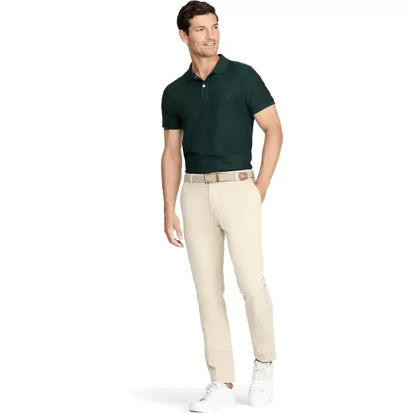 IZOD Men's Saltwater Stretch Flat-Front Chino Pants