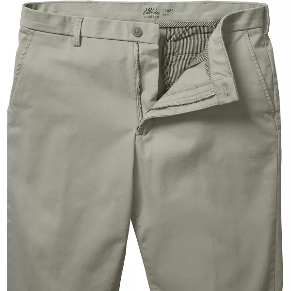 IZOD Men's Saltwater Stretch Flat Front Fit Chino Pant
