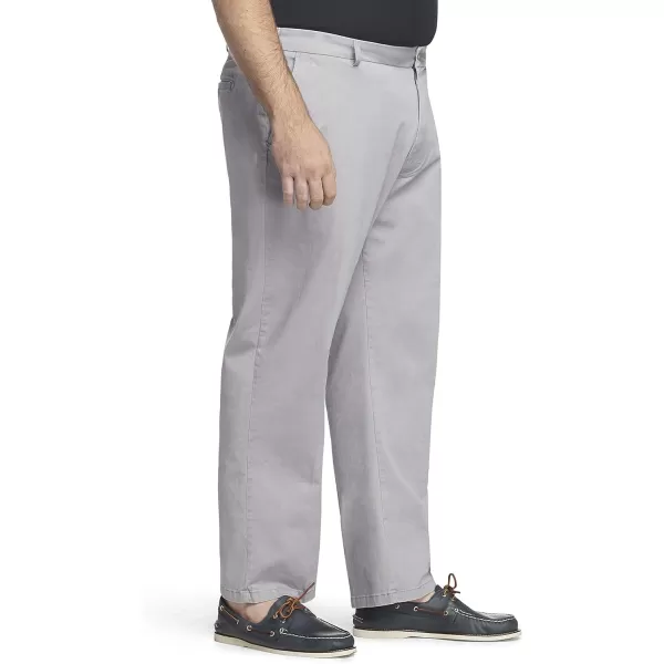 IZOD Men's Saltwater Stretch Flat Front Fit Chino Pant