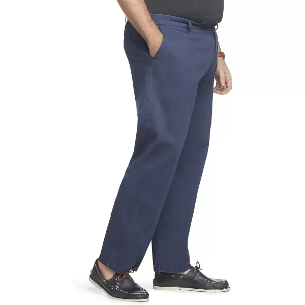 IZOD Men's Saltwater Stretch Flat Front Fit Chino Pant