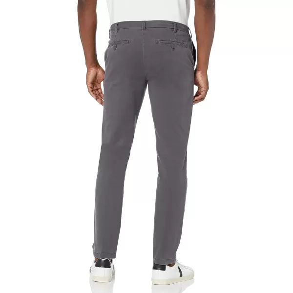 IZOD Men's Saltwater Stretch Flat Front Fit Chino Pant