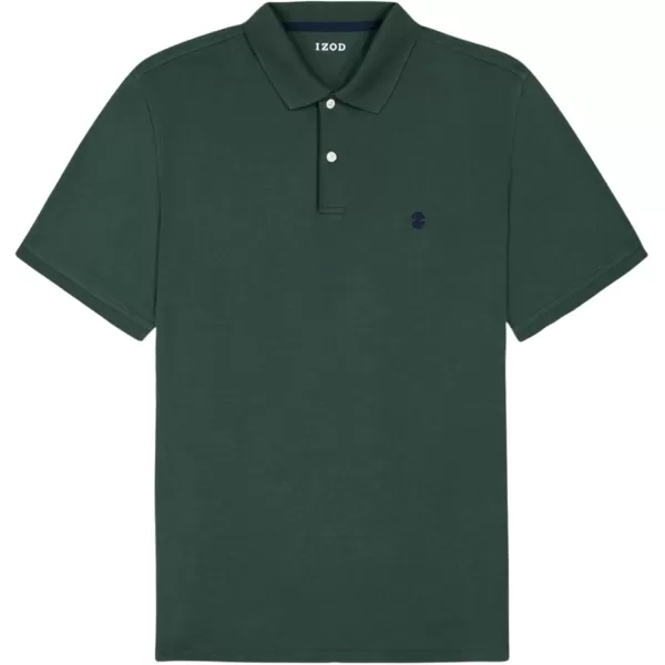 IZOD Men's Short Sleeve Interlock Polo Shirt