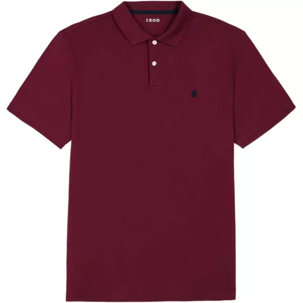 IZOD Men's Short Sleeve Interlock Polo Shirt