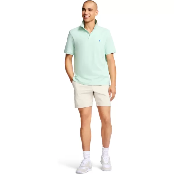 IZOD Men's Short Sleeve Interlock Polo Shirt