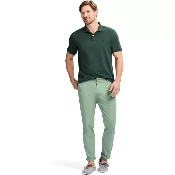 IZOD Men's Short Sleeve Interlock Polo Shirt