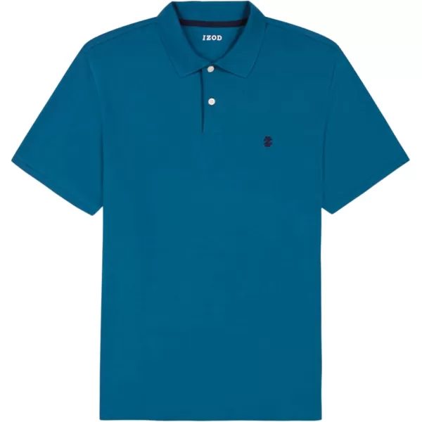 IZOD Men's Short Sleeve Interlock Polo Shirt