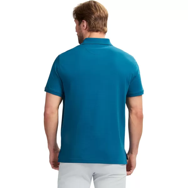 IZOD Men's Short Sleeve Interlock Polo Shirt
