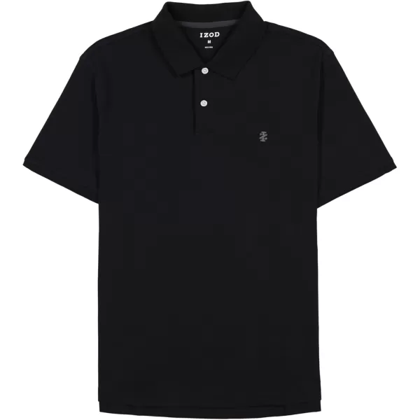 IZOD Men's Short Sleeve Interlock Polo Shirt
