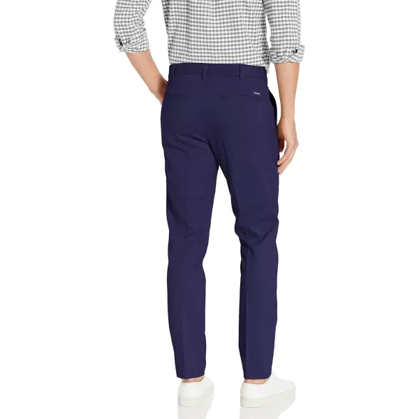 IZOD Men's Slim Fit Advantage Performance Stretch Flat Front Chino Pant