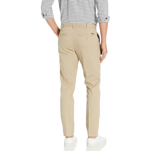 IZOD Men's Slim Fit Advantage Performance Stretch Flat Front Chino Pant