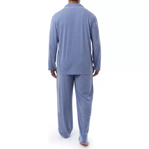 IZOD Men's Sueded Jersey Knit Pajama Set