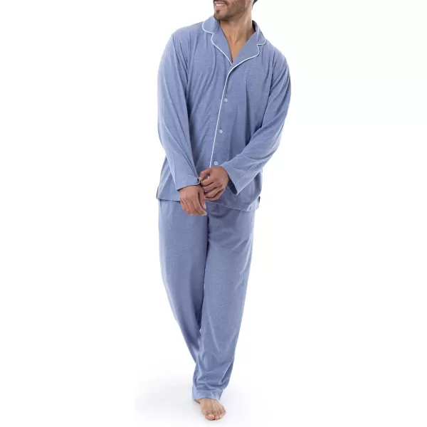 IZOD Men's Sueded Jersey Knit Pajama Set