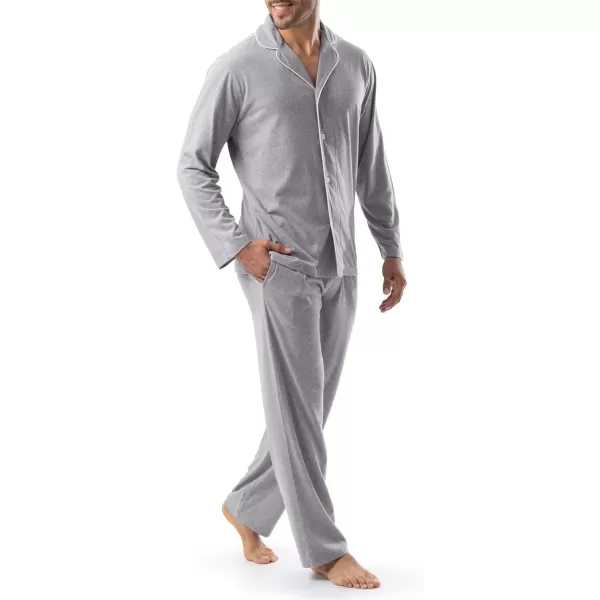 IZOD Men's Sueded Jersey Knit Pajama Set