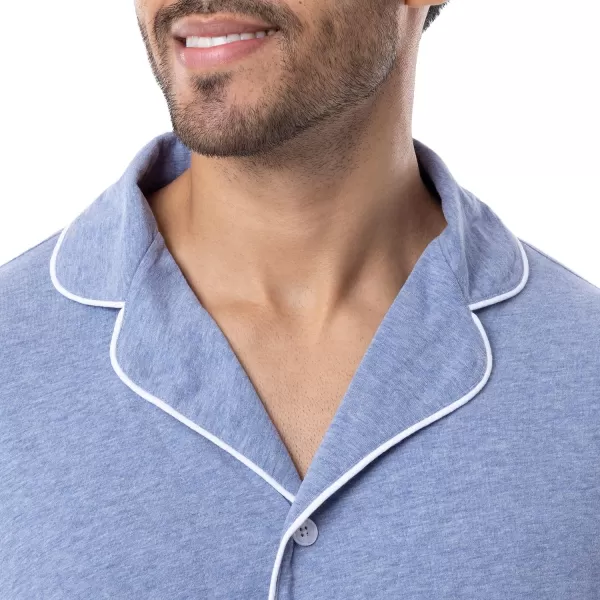 IZOD Men's Sueded Jersey Knit Pajama Set