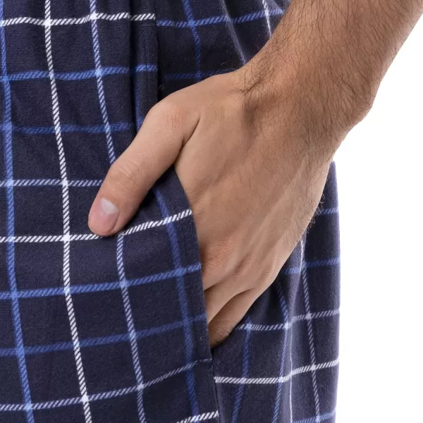 IZOD mens Flannel Fleece Sleep Pant