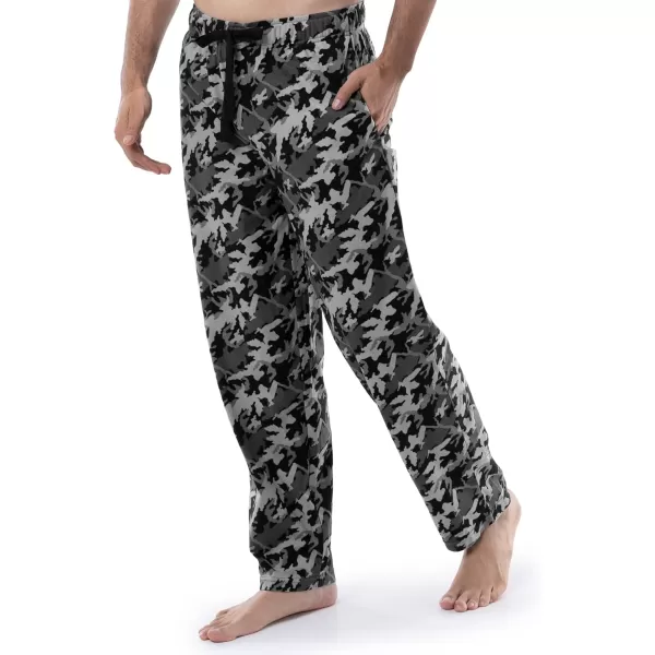 IZOD mens Flannel Fleece Sleep Pant