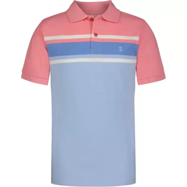 IZOD Boys' Short Sleeve Pique Polo Shirt