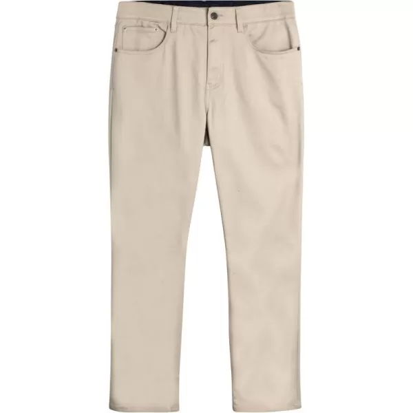 IZOD Men's Jeans - Regular Fit Comfort Stretch Knit Denim Jeans - Straight Leg Casual Pants for Men