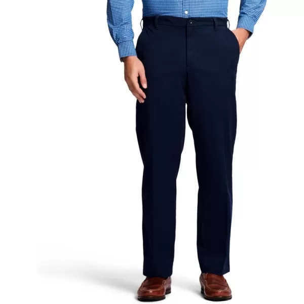 IZOD Men's Performance Stretch Classic Fit Flat Front Chino Pant