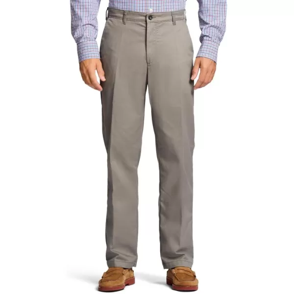 IZOD Men's Performance Stretch Classic Fit Flat Front Chino Pant