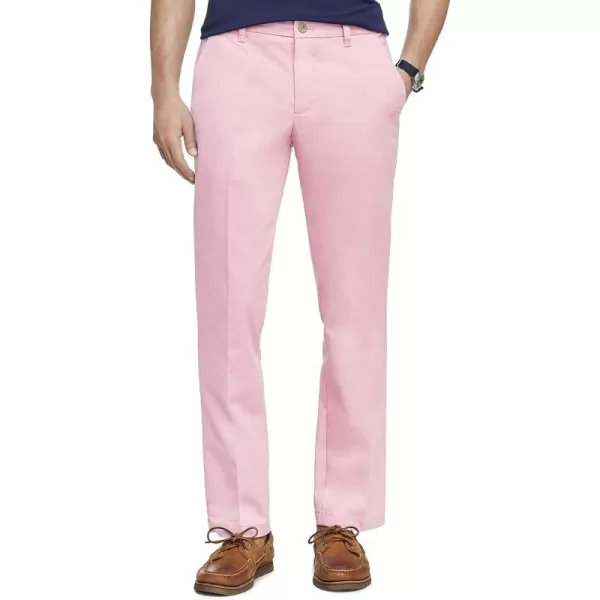 IZOD Men's Performance Stretch Straight Fit Flat Front Chino Pant