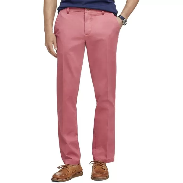 IZOD Men's Performance Stretch Straight Fit Flat Front Chino Pant
