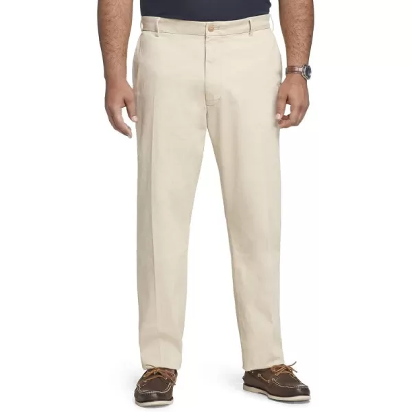 IZOD Men's Saltwater Stretch Flat Front Fit Chino Pant