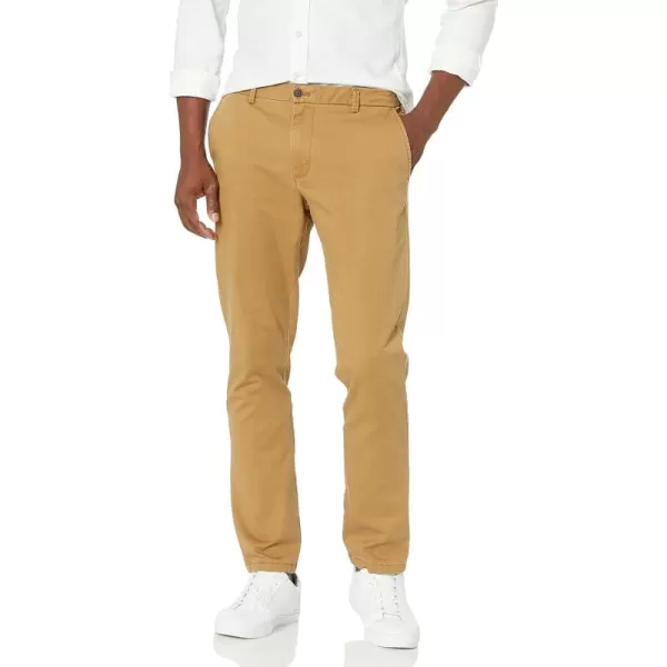 IZOD Men's Saltwater Stretch Flat Front Fit Chino Pant