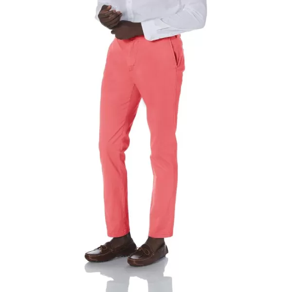IZOD Men's Saltwater Stretch Flat Front Fit Chino Pant