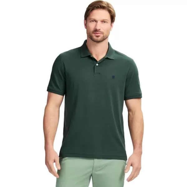 IZOD Men's Short Sleeve Interlock Polo Shirt