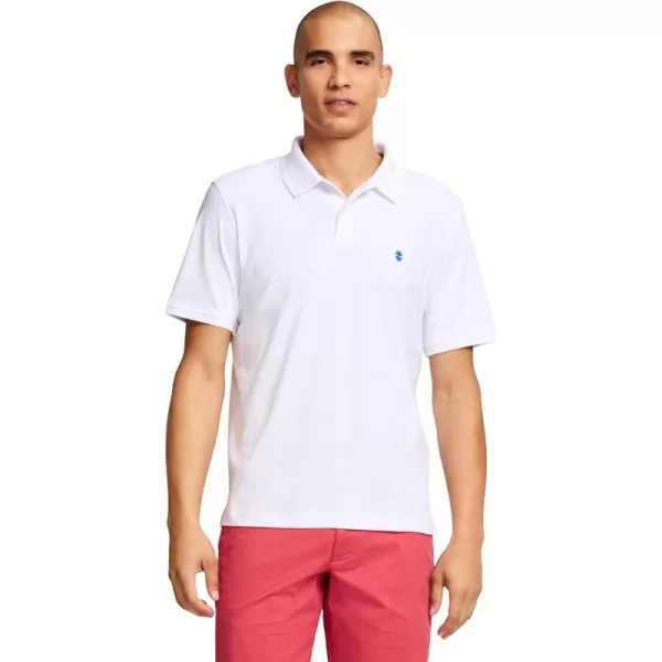 IZOD Men's Short Sleeve Interlock Polo Shirt