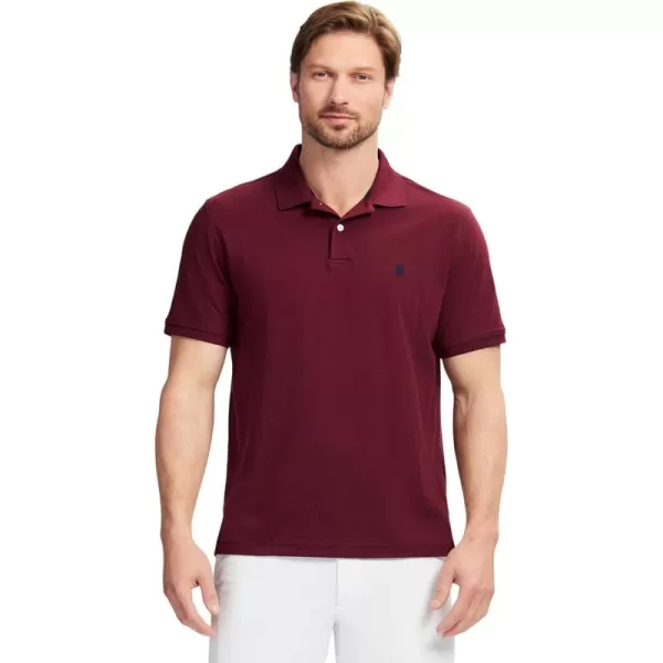 IZOD Men's Short Sleeve Interlock Polo Shirt