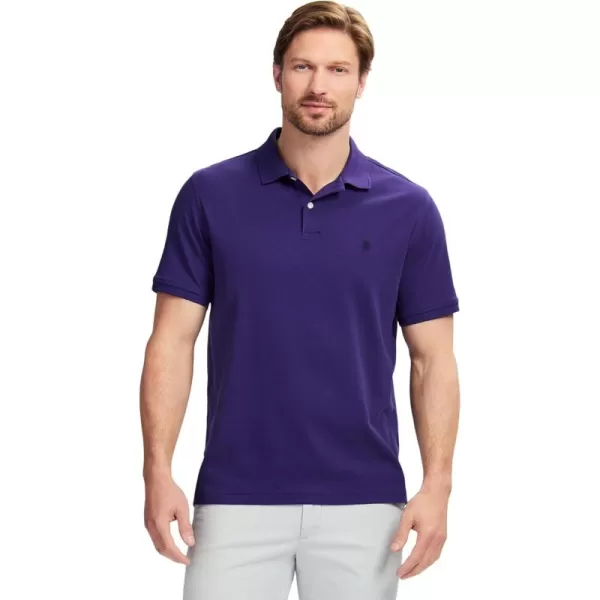 IZOD Men's Short Sleeve Interlock Polo Shirt