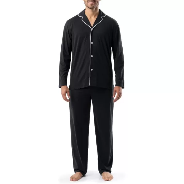 IZOD Men's Sueded Jersey Knit Pajama Set