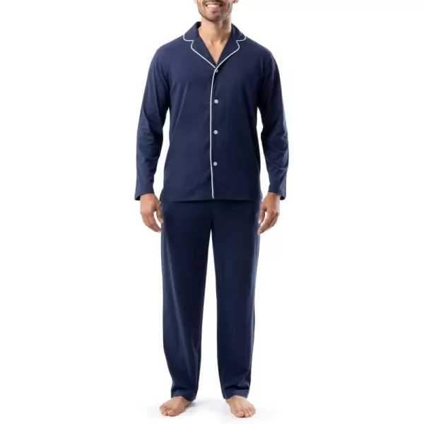 IZOD Men's Sueded Jersey Knit Pajama Set