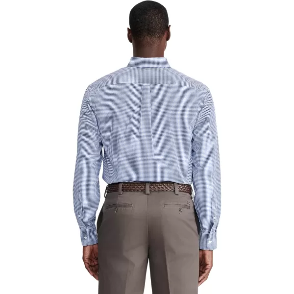 IZOD Men's Performance Comfort Long Sleeve Gingham Button Down Shirt
