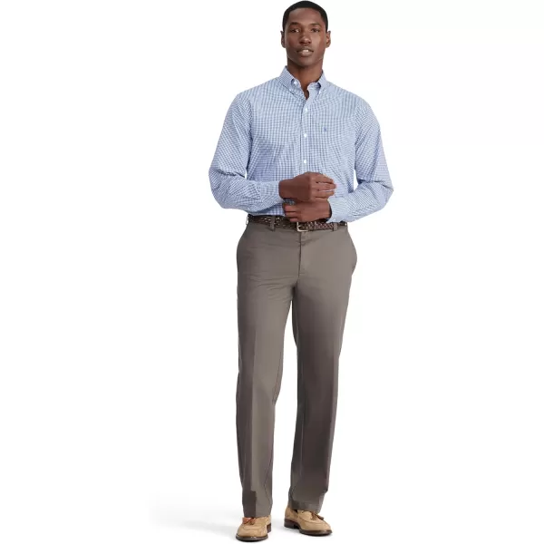 IZOD Men's Performance Comfort Long Sleeve Gingham Button Down Shirt