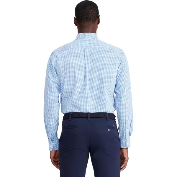IZOD Men's Performance Comfort Long Sleeve Gingham Button Down Shirt